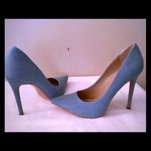Blue Jean Pumps